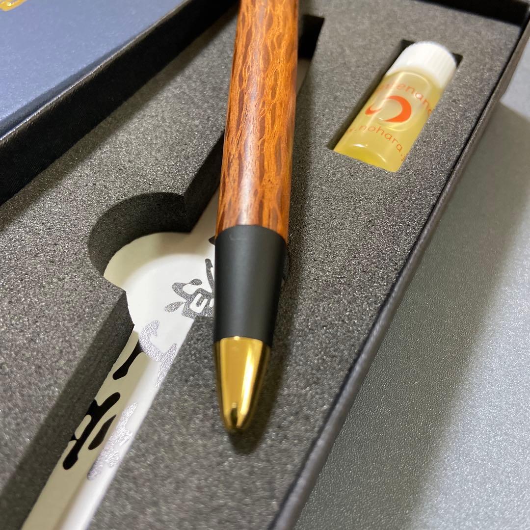 野原工芸 シャーペン シーオーク ゴールド金具 新品 おまけ付き 野原