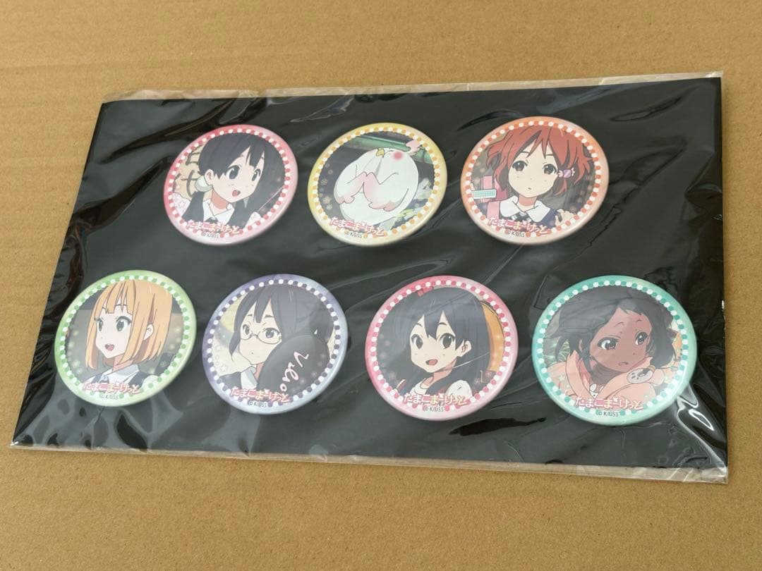 たまこまーけっと 缶バッジセット