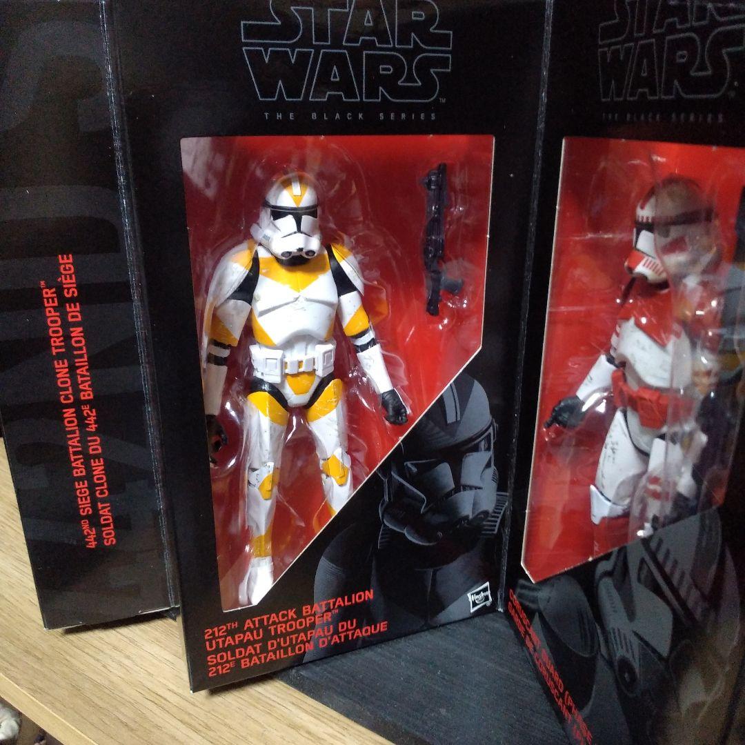 スターウォーズ　ブラックシリーズ　クローントルーパー　オーダー66　4パック