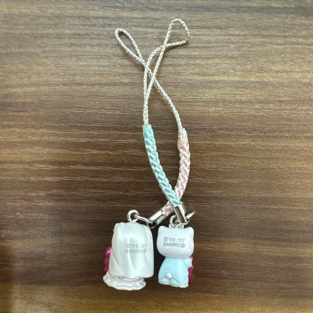 キティ 根付け ストラップ 2点セット 信州限定 軽井沢ウェディング