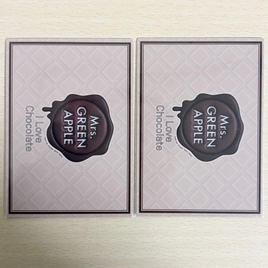 Mrs. GREEN APPLE I Love Chocolateフォトカ - メルカリ