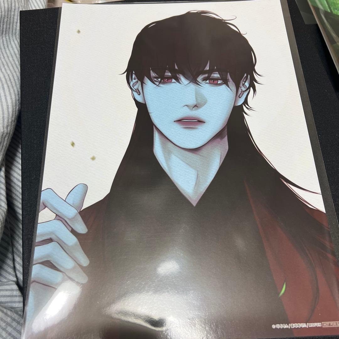 韓国BL 鬼夜曲~闇に響く亡霊の唄 コラボカフェ 特典 A4 ポスター 2