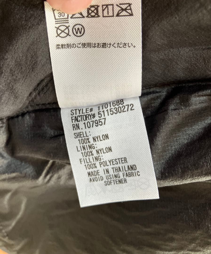 【2025版】モンベル EXライトサーマラップジャケット　ブラック