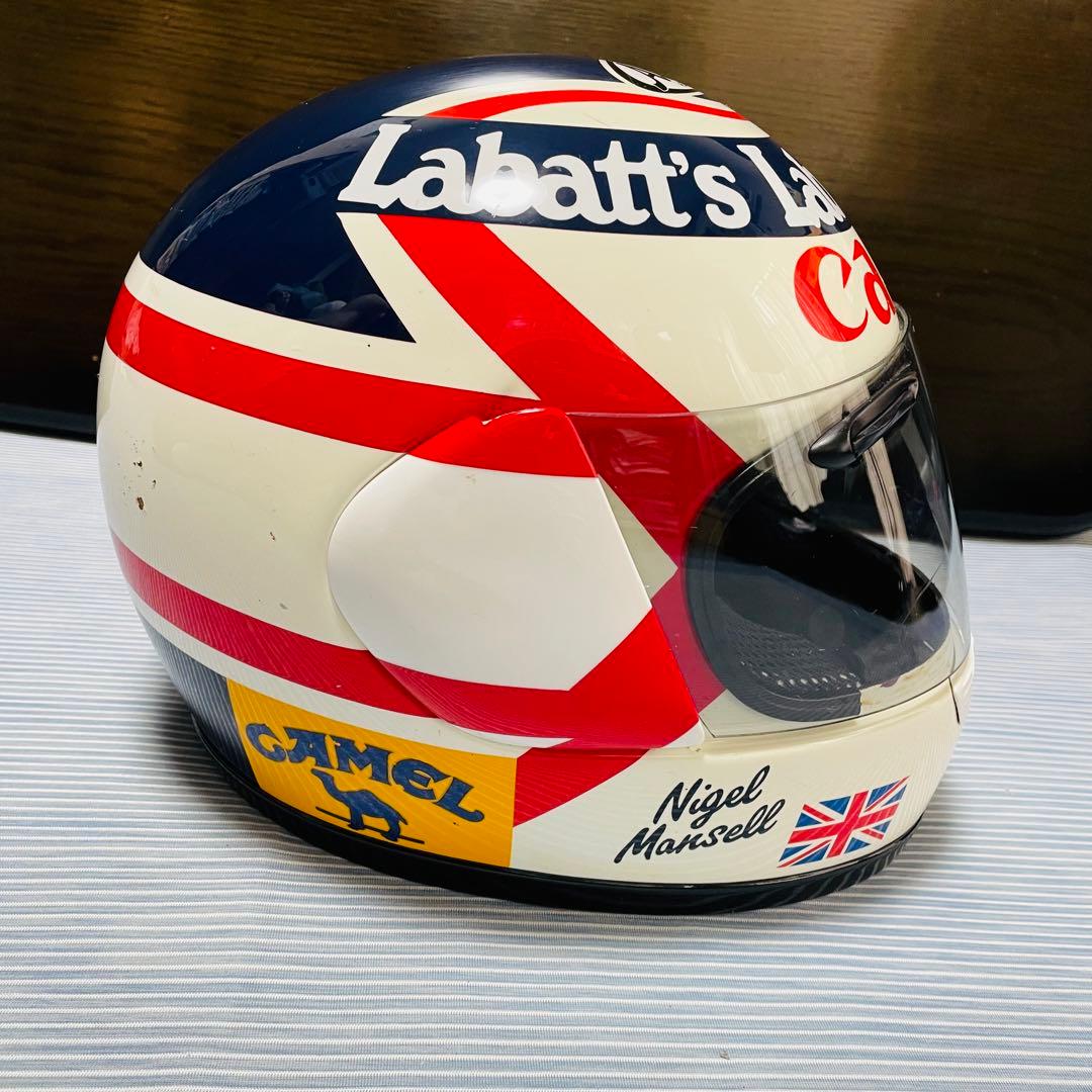 Arai ナイジェル マンセル ヘルメット 59-60cm(観賞用) - メルカリ
