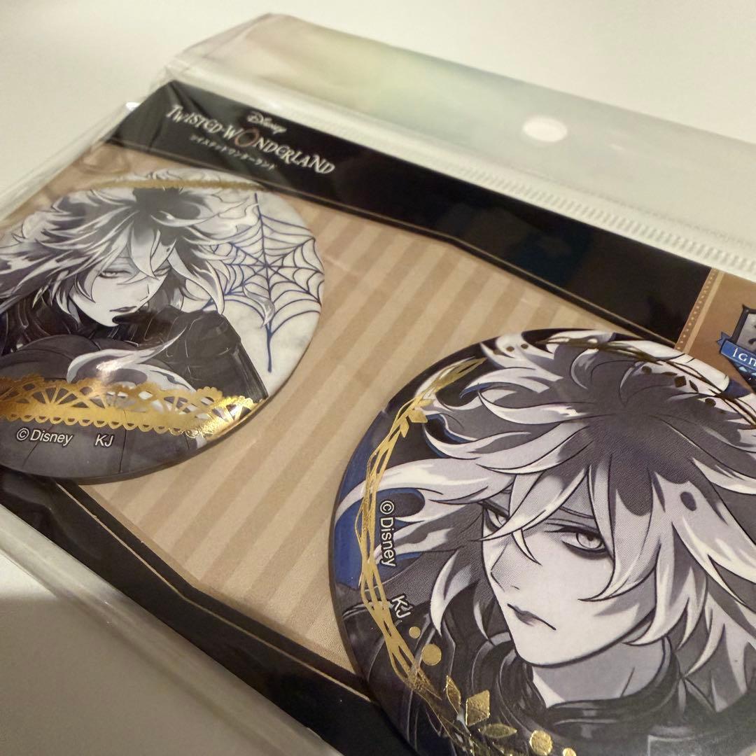 ツイステ スケアリードレス AGF 2025 限定 缶バッジセット イデア