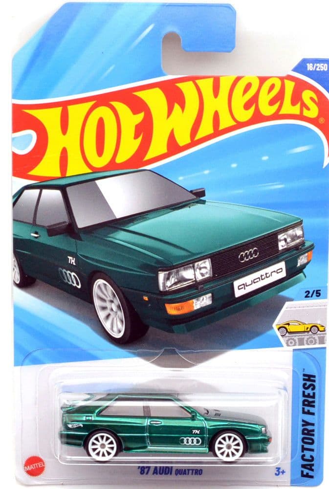 87 アウディ・クアトロ　- 2025 スーパートレジャーハント Hot Wheels 2025 A Case | '87 Audi Quattro [Super Treasure Hunt] | eBay