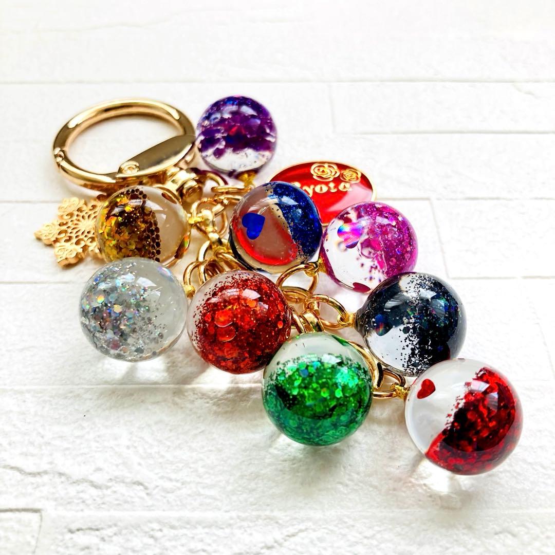 ひめさまページ　Man宮舘涼太名入れチャームレジンキーホルダー5点