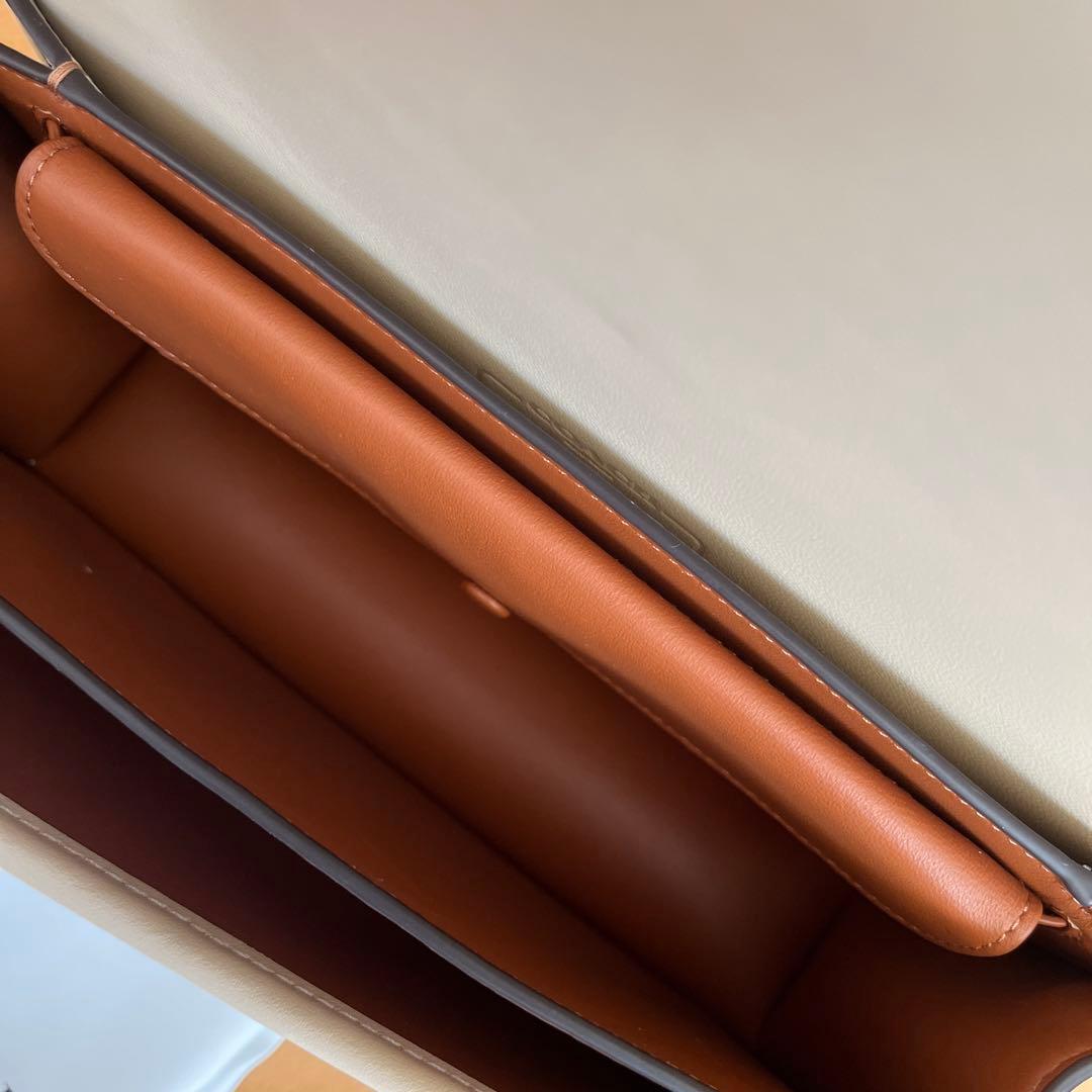 COACH ショルダーバッグ バンディット ツイード クロスボディ レザー