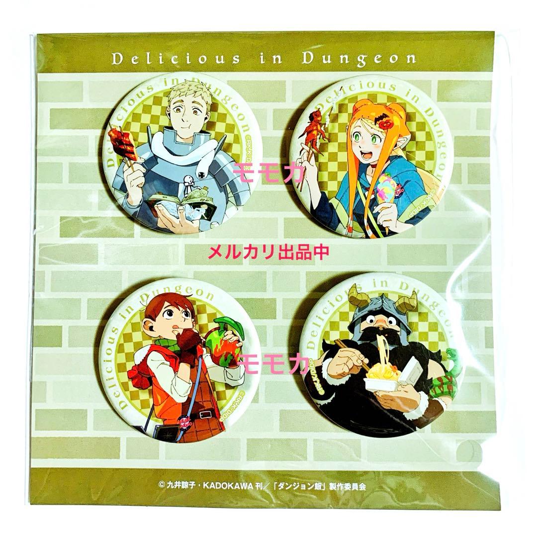 レア ダンジョン飯 アニメジャパン AJ限定 缶バッジ ライオス チルチャック