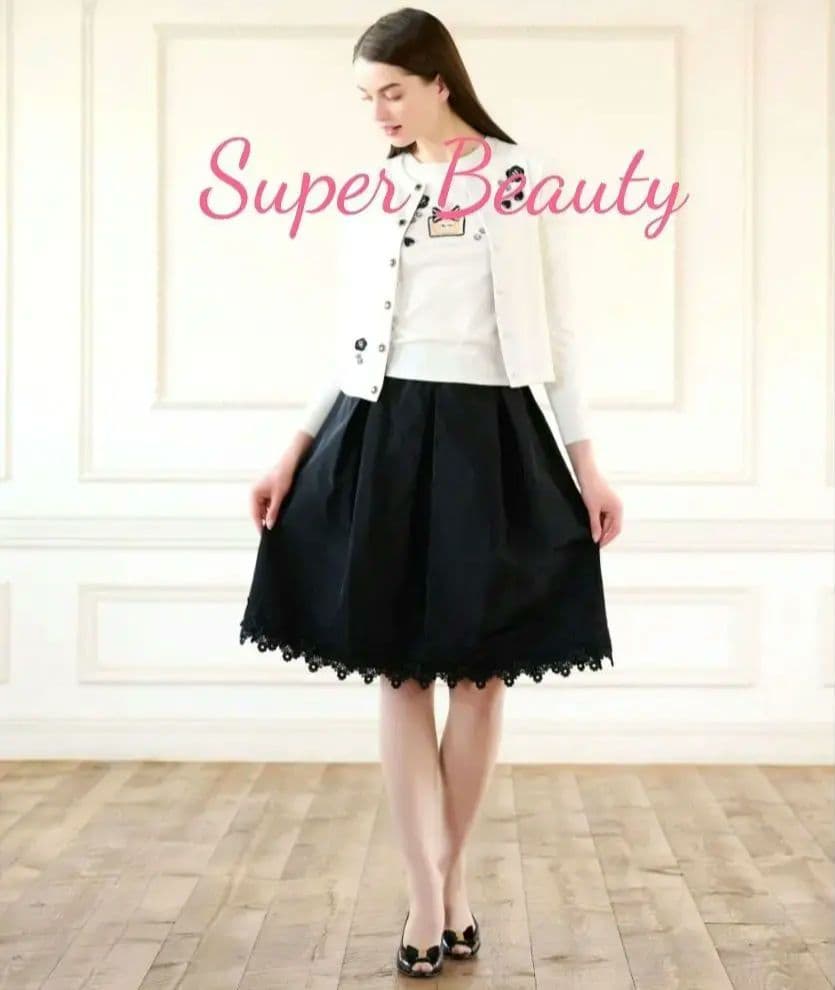 ✨新品極美42✨まるでリカちゃん✨定価¥17600❣豪華〜フォーマル立体花びら✨