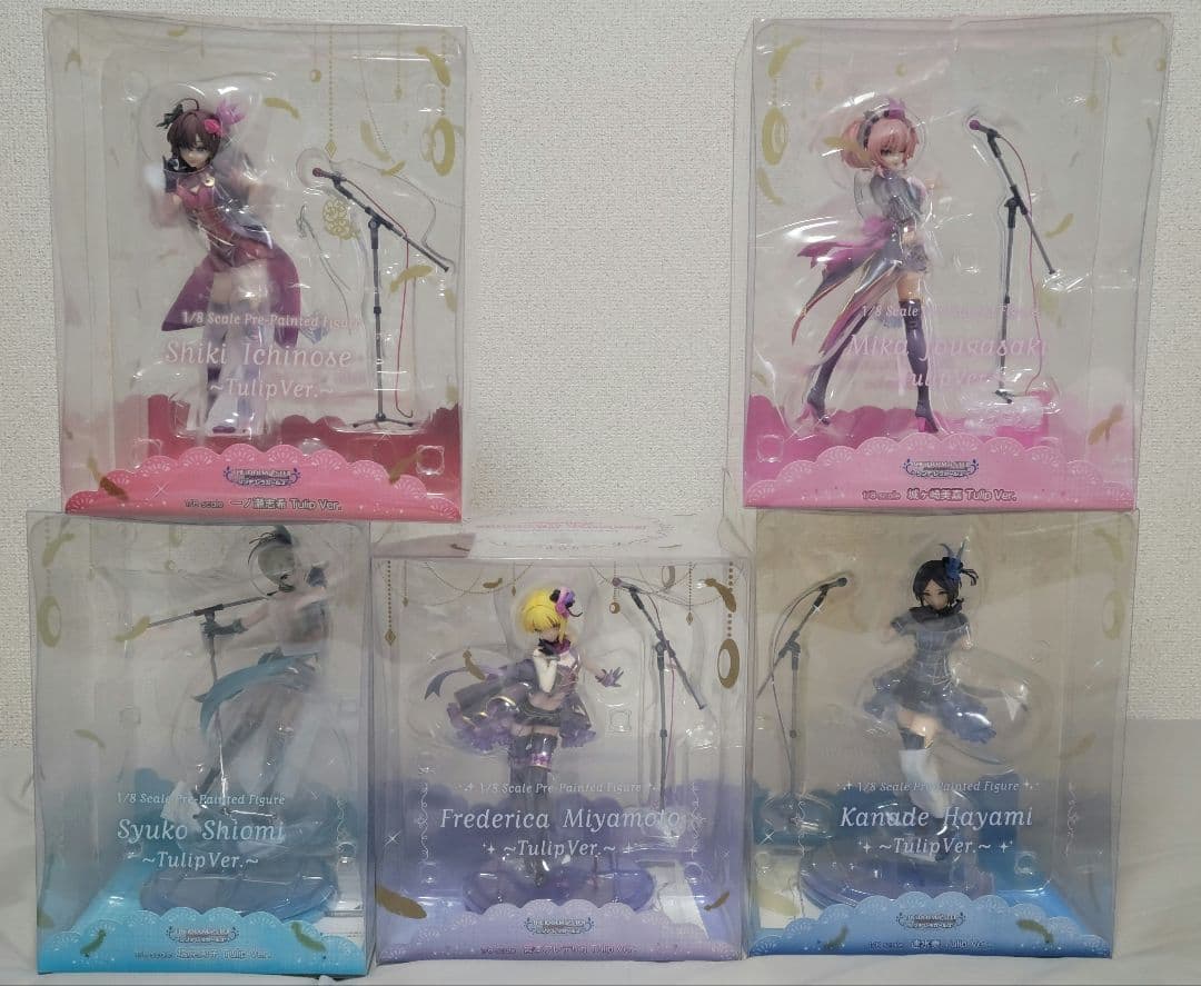 LiPPS全員フィギュア化企画 Tulip Ver. 5体セット【新品未開封】