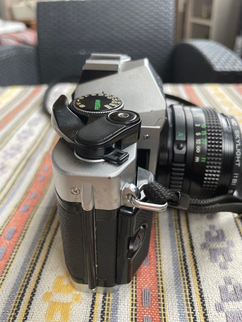 CANON AE-1 PROGRAM 50mm グリップ、シグマzoomレンズ付