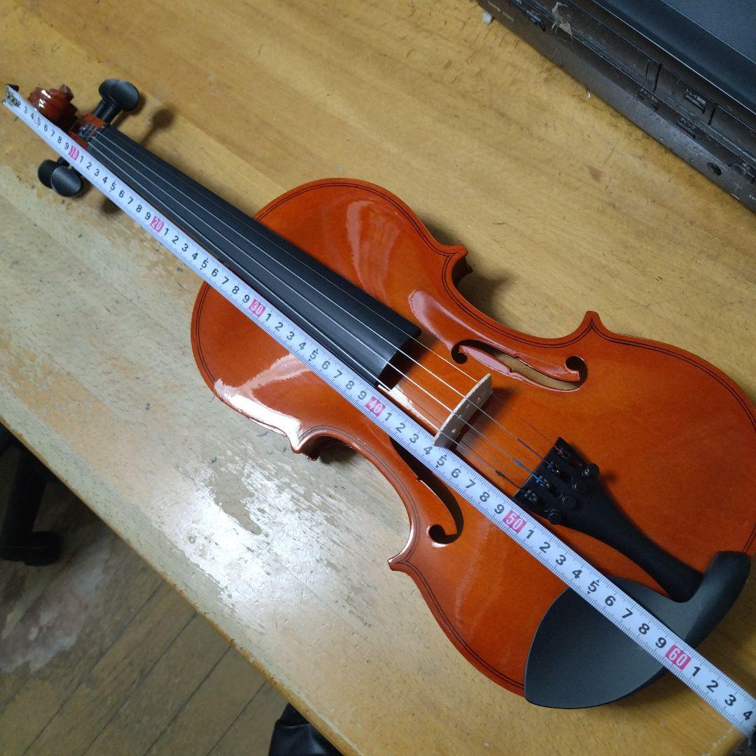 ♥大幅値引しました♥新品未使用品♥初心者大人用♥バイオリン4/4♥弓ケース松脂付