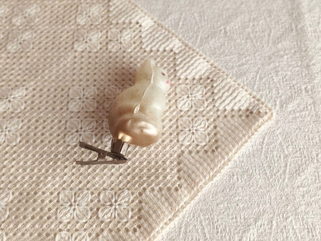 cat ornament ୨୧ * しろ猫さん クリップオーナメント a - メルカリ