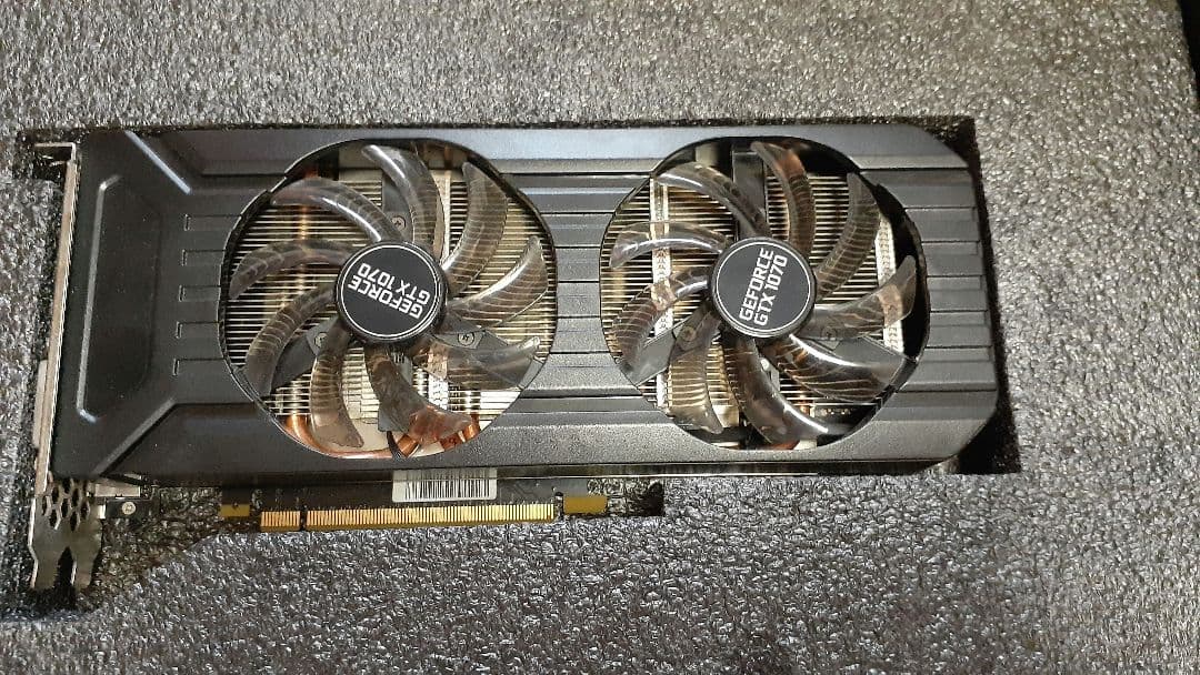 PALIT GEFORCE GTX 1070 8GB デュアルファン