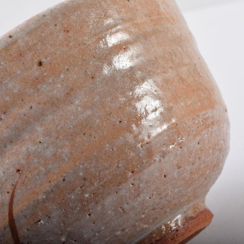 茶道具 京焼 中村良二作 灰釉 芒図 茶碗 共布共箱 C 7446 - メルカリ