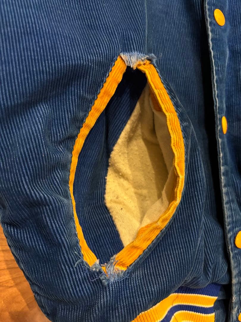 80's Rennoe コーデュロイ スタジャン 中古