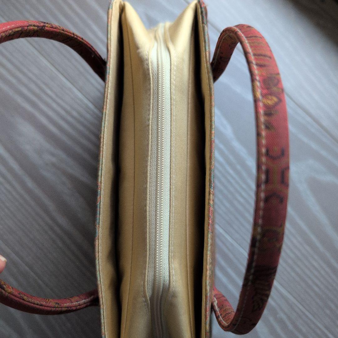 和装バッグ　職人　着物　バッグ　龍村美術織物