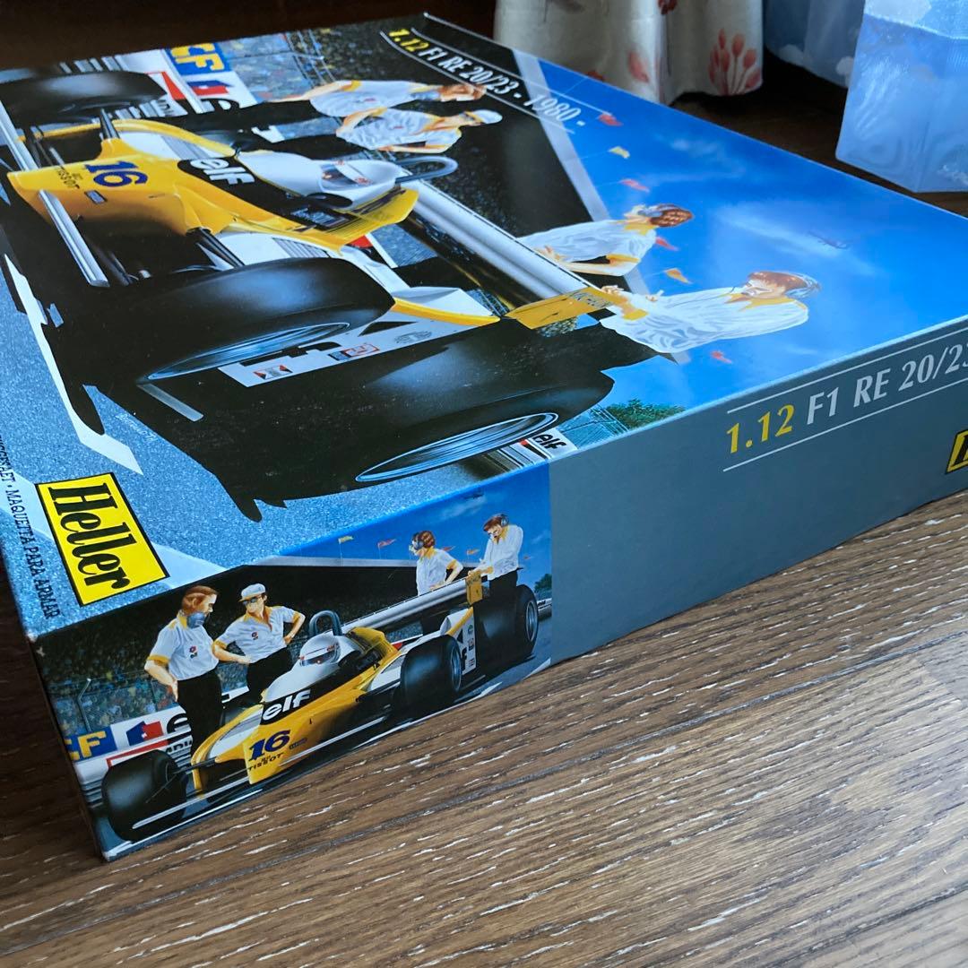 Heller 1/12 RENAULT ルノーF-1 RE20/23 1980