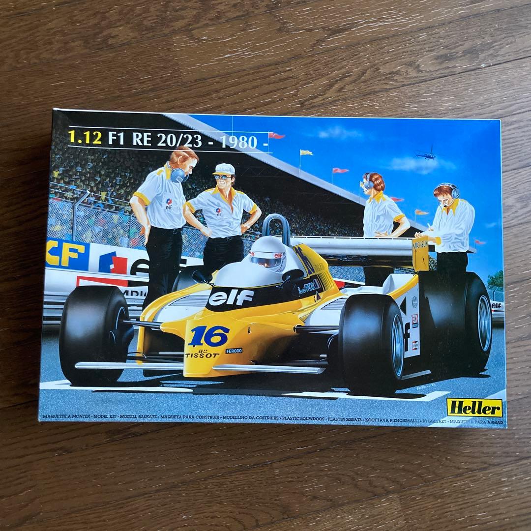 Heller 1/12 RENAULT ルノーF-1 RE20/23 1980