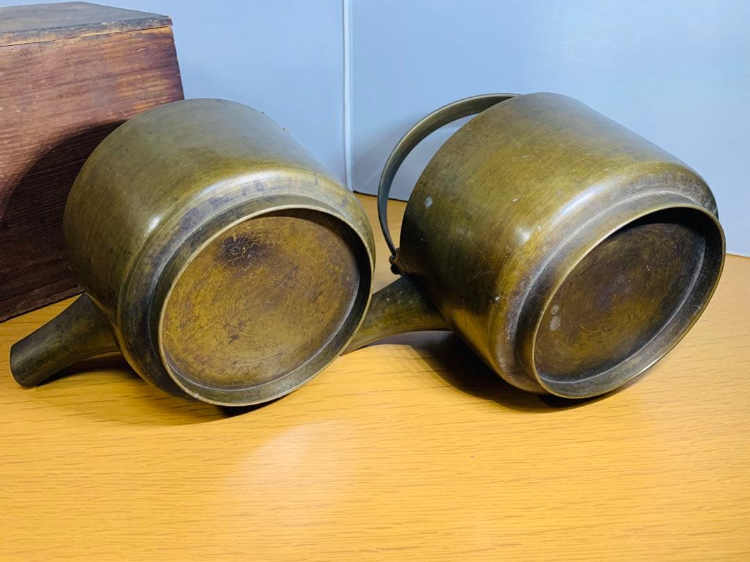 約300年以上前の青銅製 銚子 水注 酒注 江戸時代 正徳