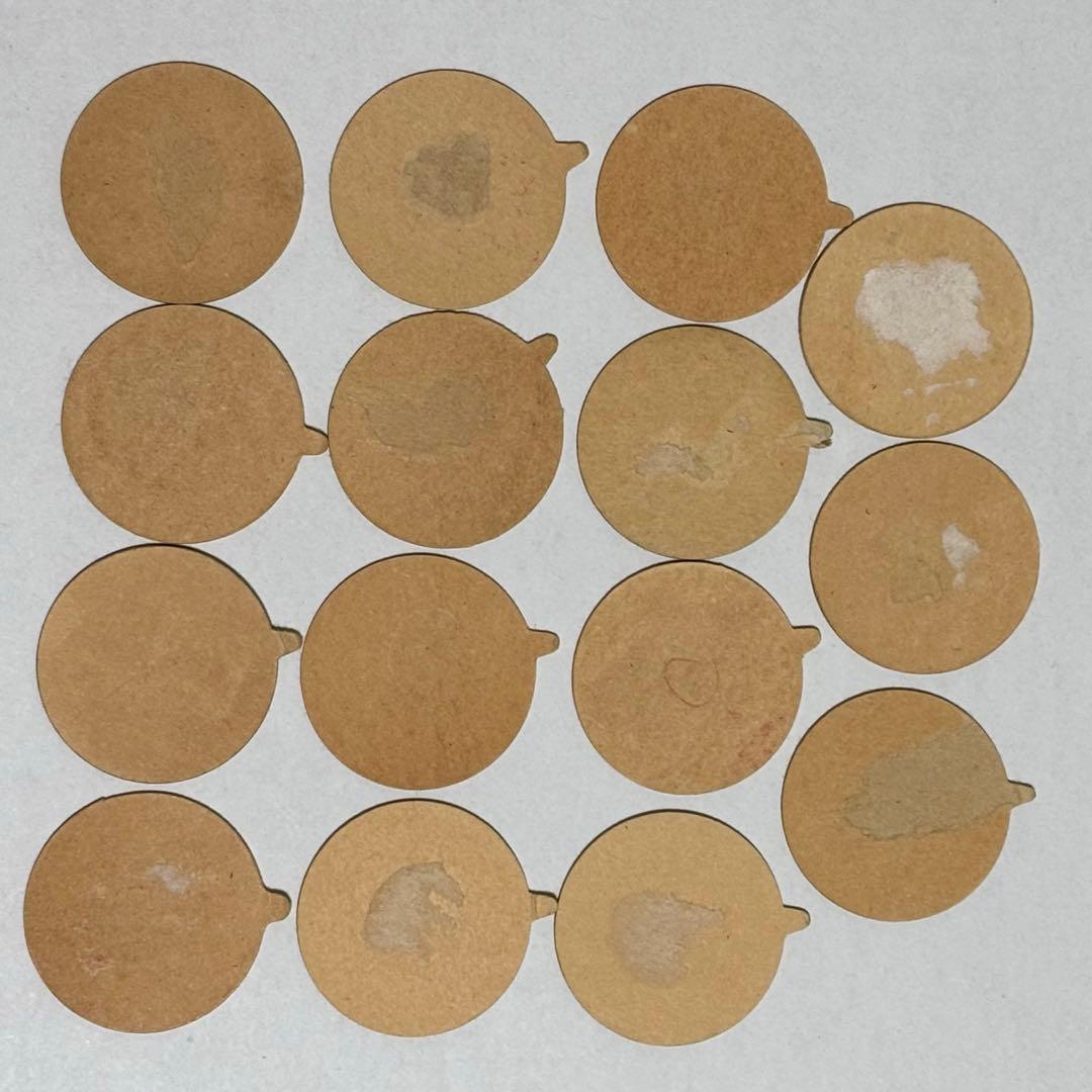 昭和レトロ】牛乳キャップ 15枚