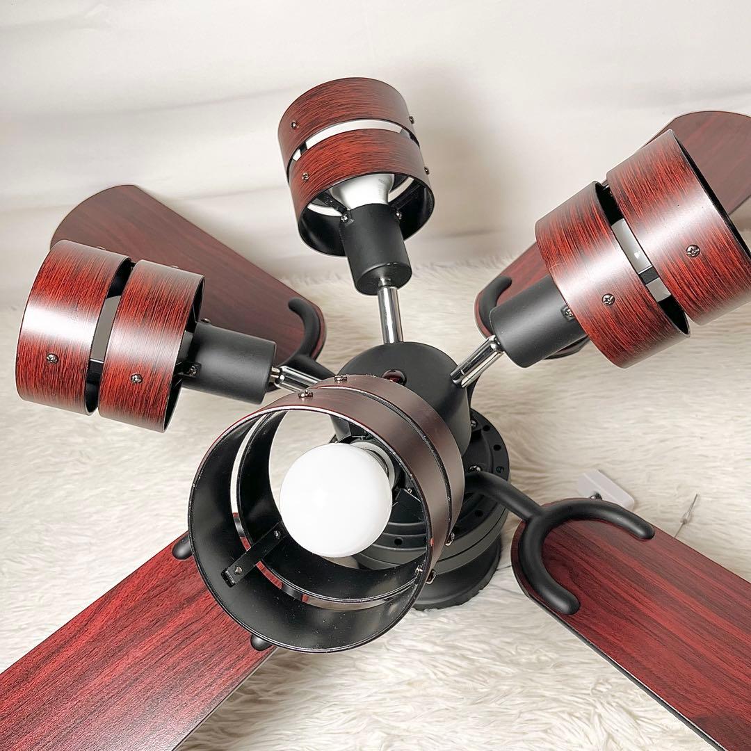 美品】SIS シーリングファンライト ウッド調 2024年製 現行品