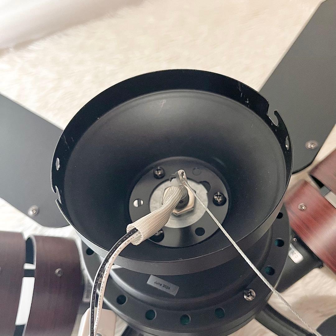 美品】SIS シーリングファンライト ウッド調 2024年製 現行品