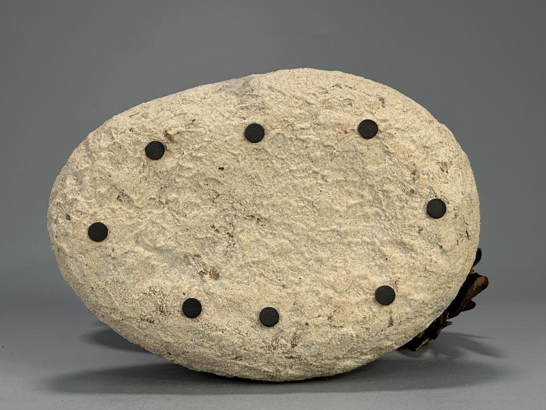 台湾陶磁 作家品 郭金蒼 在銘 鶏 置物 縁起物