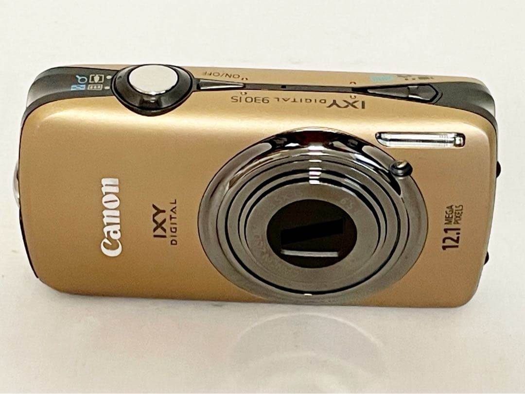 外観美品•ジャンク】Canon IXY930IS ゴールド