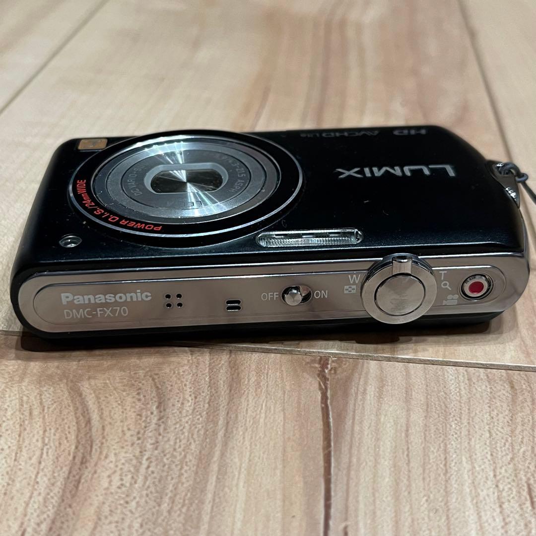 《送料込》Panasonic LUMIX DMC-FX70 デジカメ　充電器付