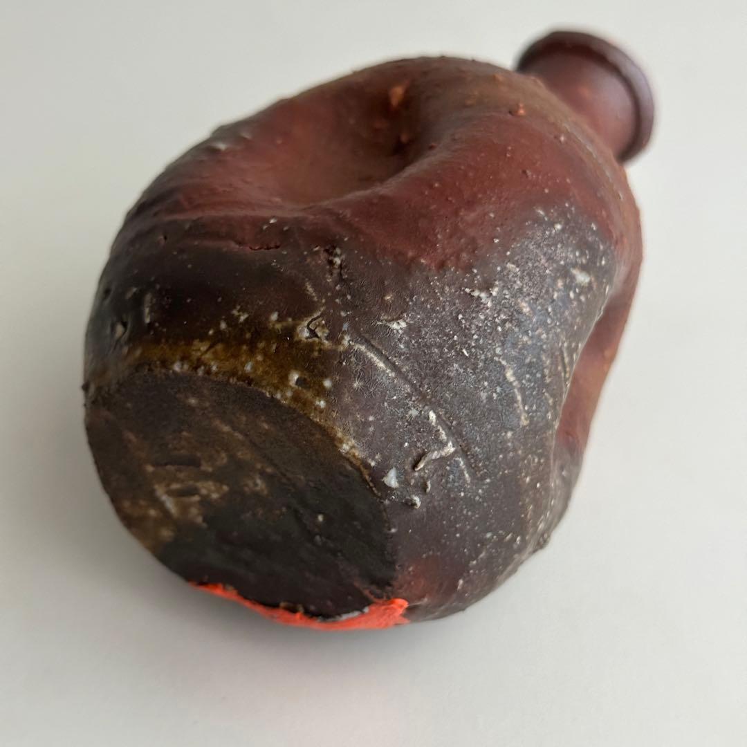 原田拾六  備前 酒器 徳利 共箱 直しあり