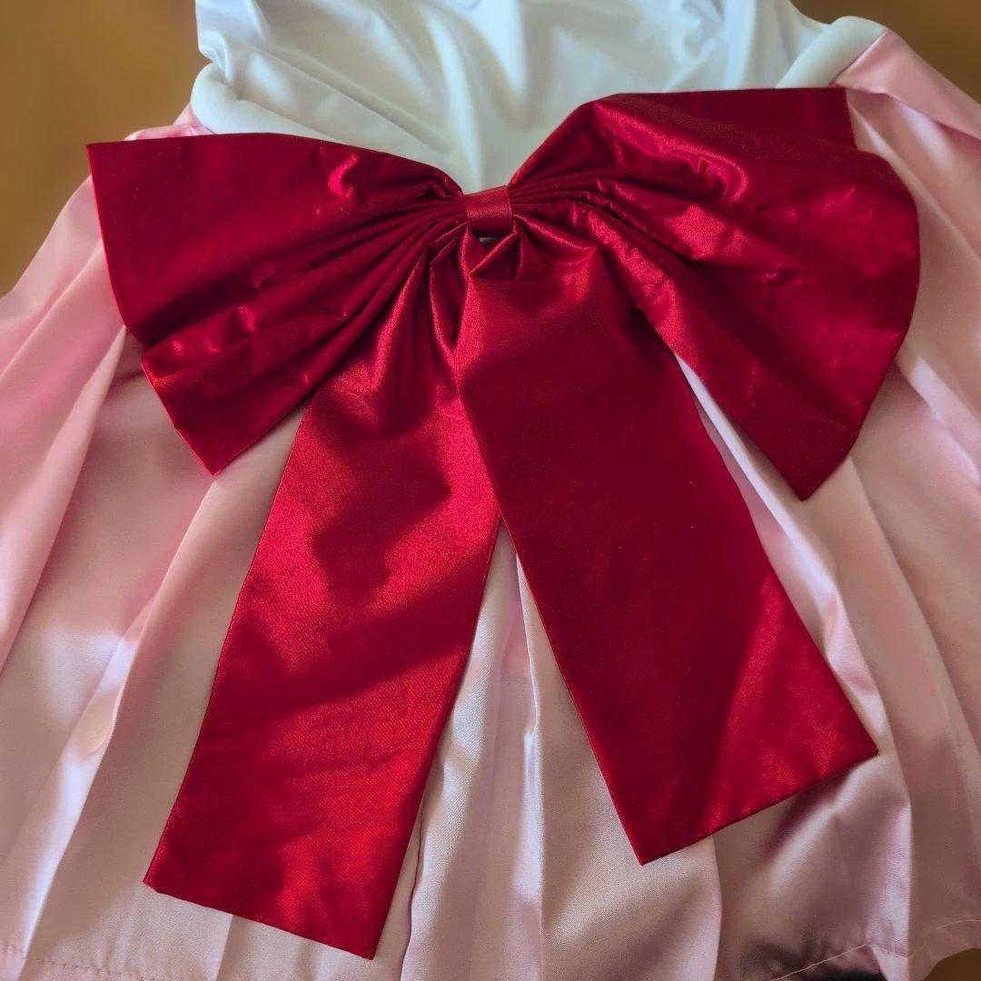 セーラームーン ちびうさ コスプレ☆ ウィッグ☆ステッキ☆シャチハタ 4点セット