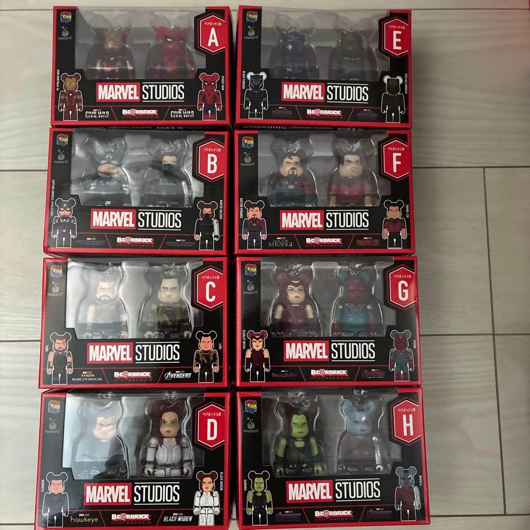 BE@RBRICK 新品 コンプリートセット MARVELシリーズ