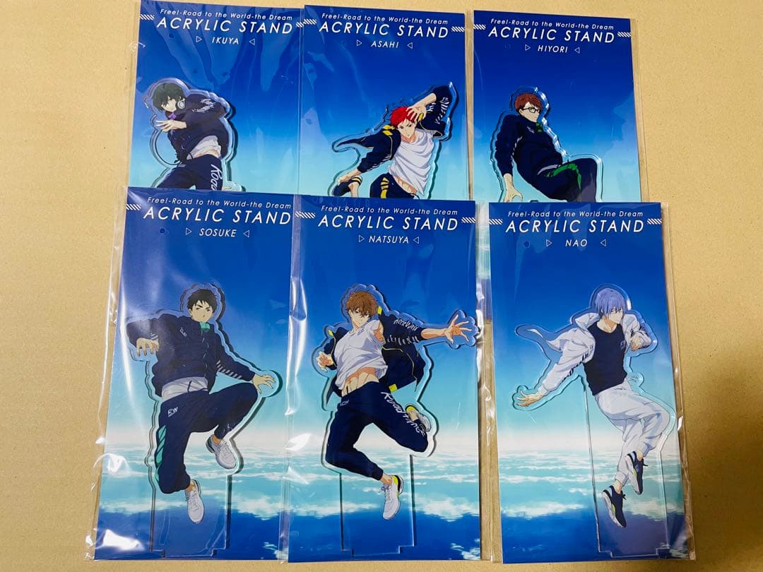 劇場版 Free! Road to the World 夢 アクリルスタンド