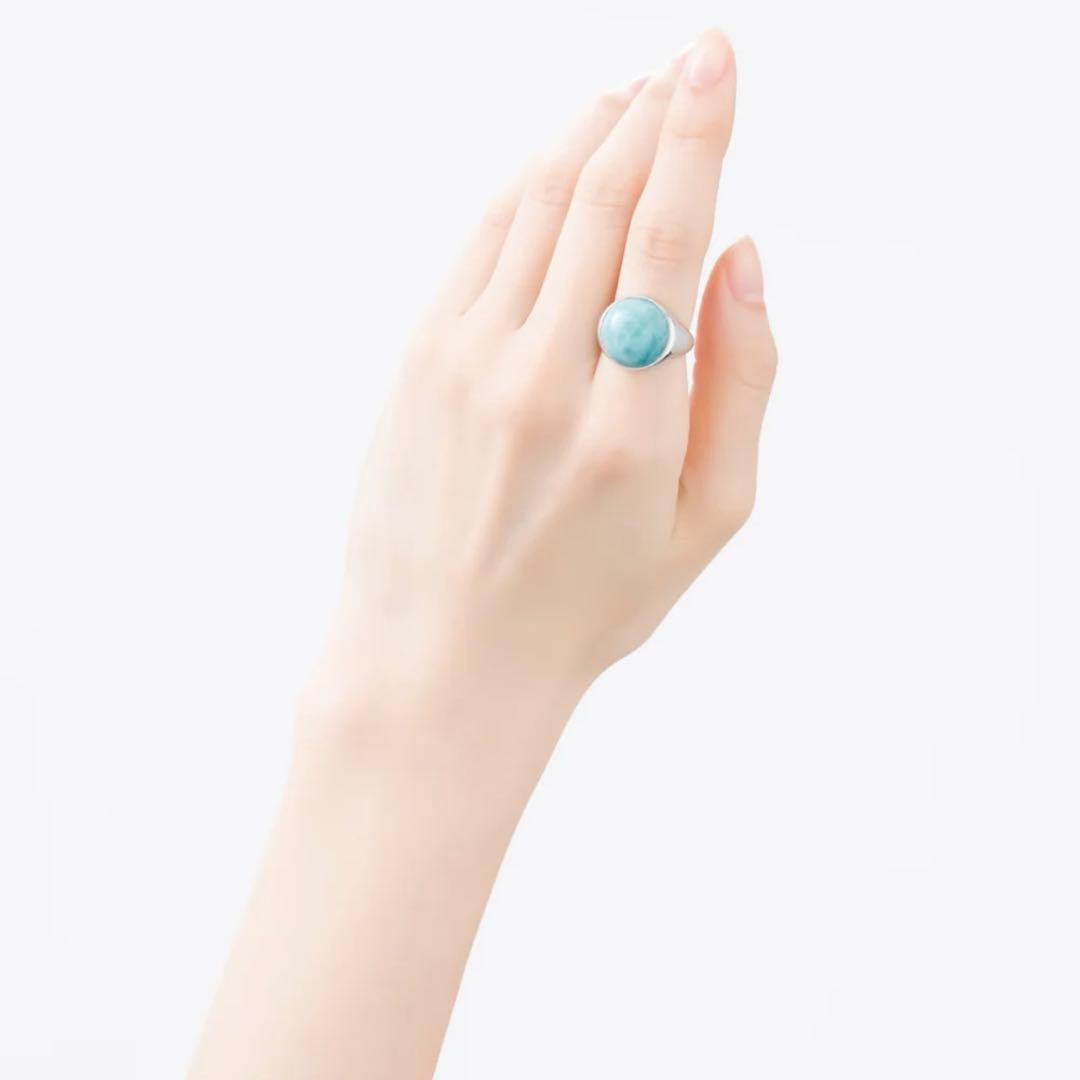 MARIHA マリハSignature Ring ラリマー　ラウンド リング