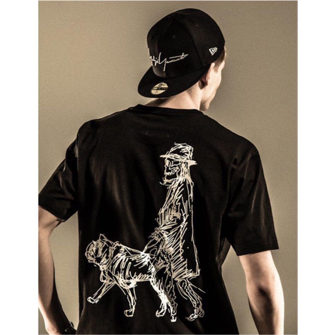 新品 ヨウジヤマモト ニューエラ 反転ロゴ半袖Tシャツ 朝倉優佳 NEW