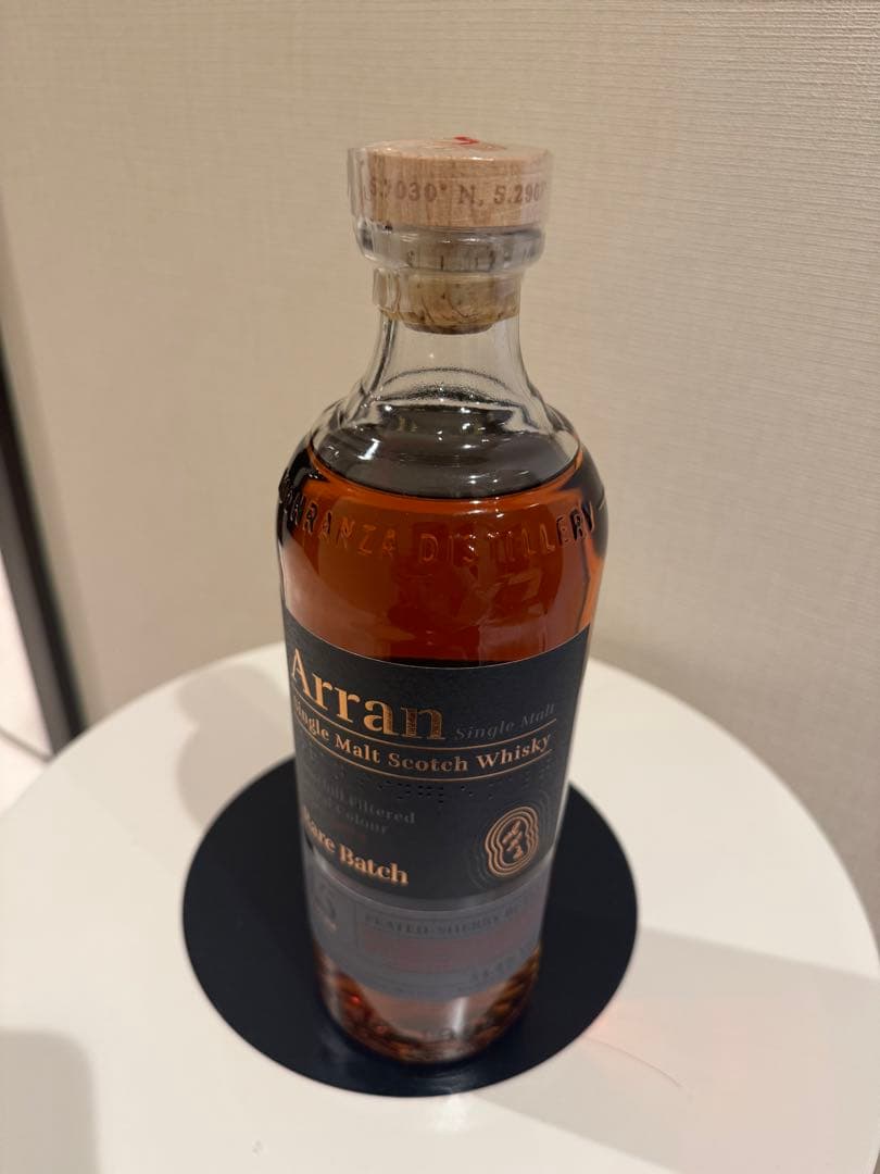 Arran（アラン）15年 レアバッチ ピーテッド シェリー バット 訳あり