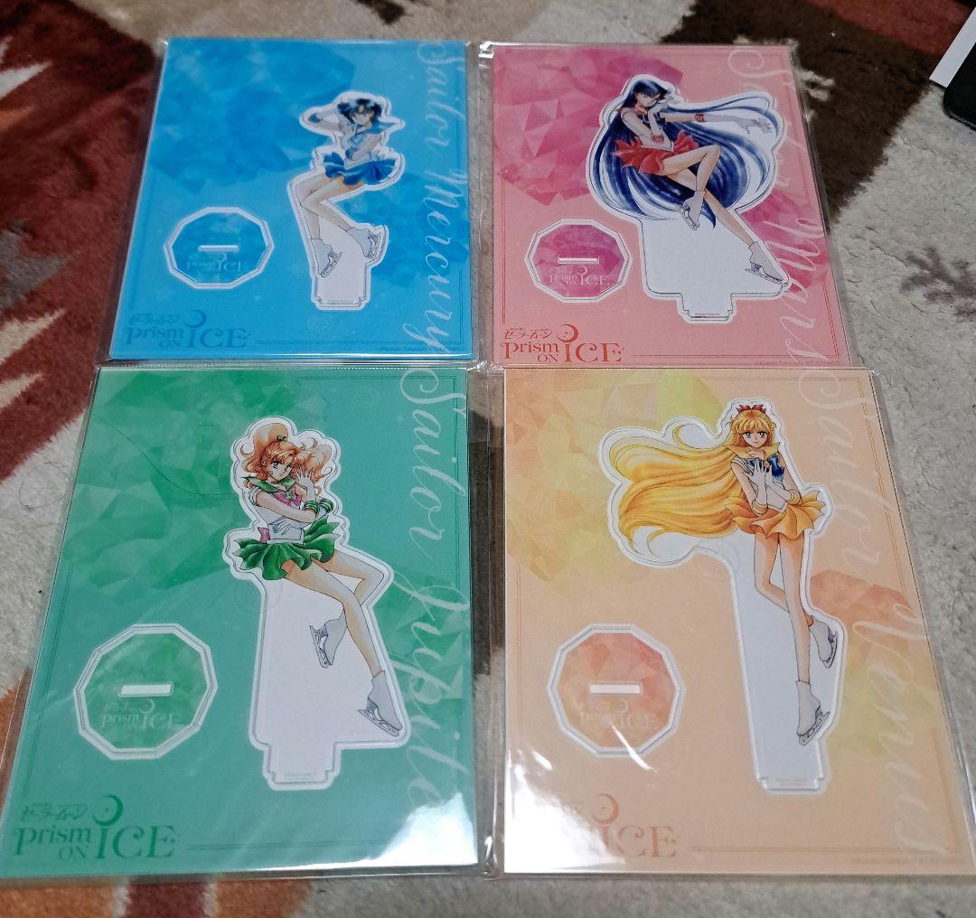 セーラームーンアイスショー限定グッズ 描き下ろし原画アクスタ全5種