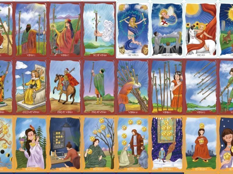 タロットカード】限定1個✨レア品！可愛い手描きアートワークの