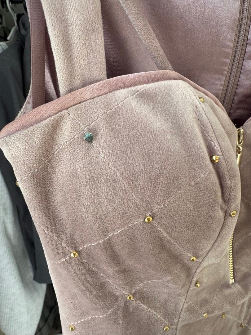 値下げ☺︎Glossy ベロアドレス