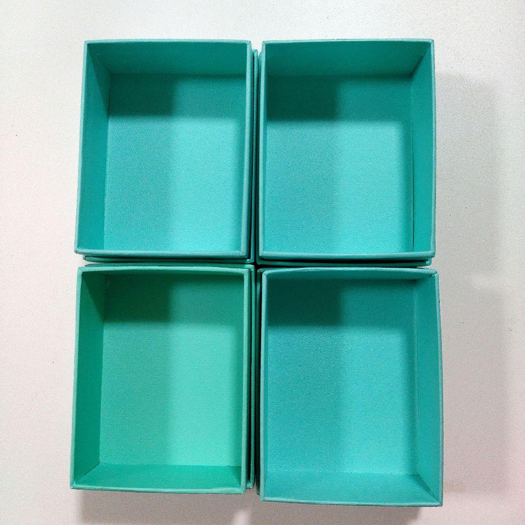 ティファニー空箱×4 Tiffany ティファニーブルー ボックス 4個セット