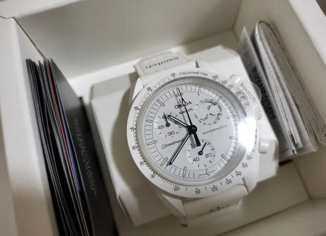 新品!百貨店購入正規品 SnoopyxOMEGAxスウォッチ オメガ スヌーピー