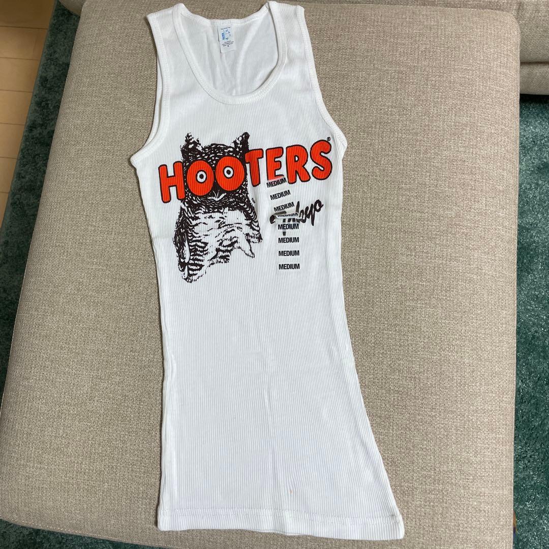 HOOTERS オレンジタンクトップとショーツのセット