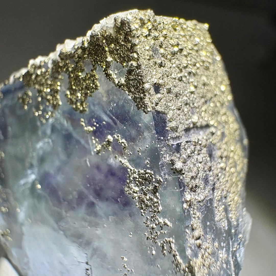 478 中国 ヤオガンシャン産 フローライト&パイライト