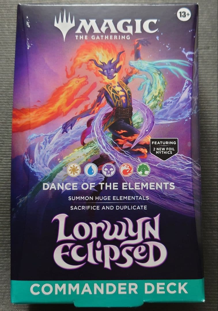 mtg 新品 エレメンタルの舞踊 英語版 統率者デッキ ecc ローウィンの昏明 MTG ローウィンの昏明 統率者デッキ エレメンタルの舞踊 英語版 未開封