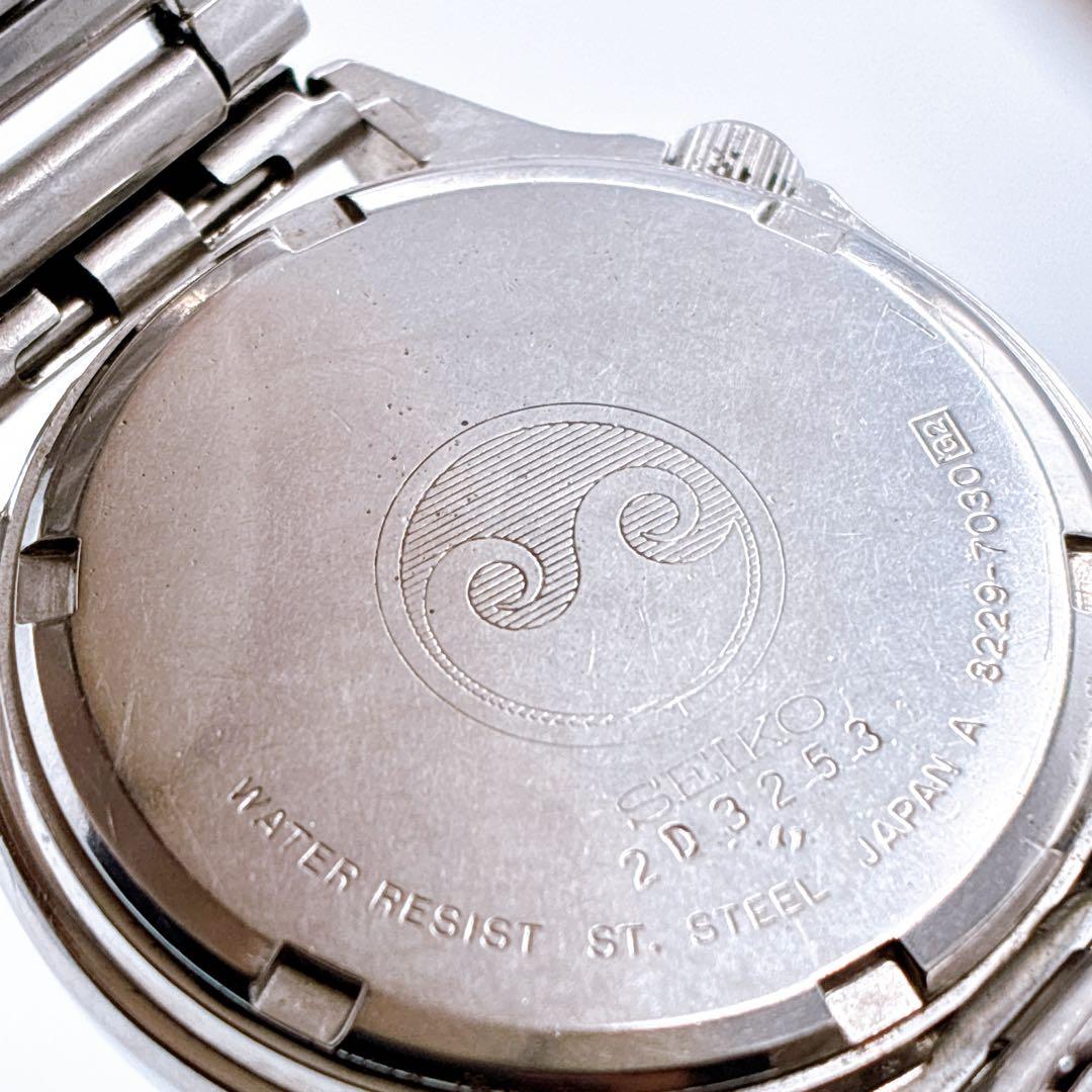 SEIKO シルバーウェーブ 8229-7030 白文字盤 SUWA 1982年