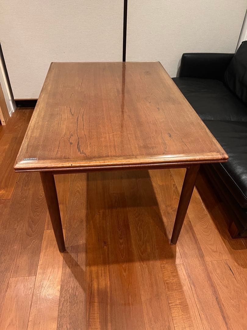 北欧家具　ヴィンテージ　デンマーク　チーク　ドローリーフテーブル