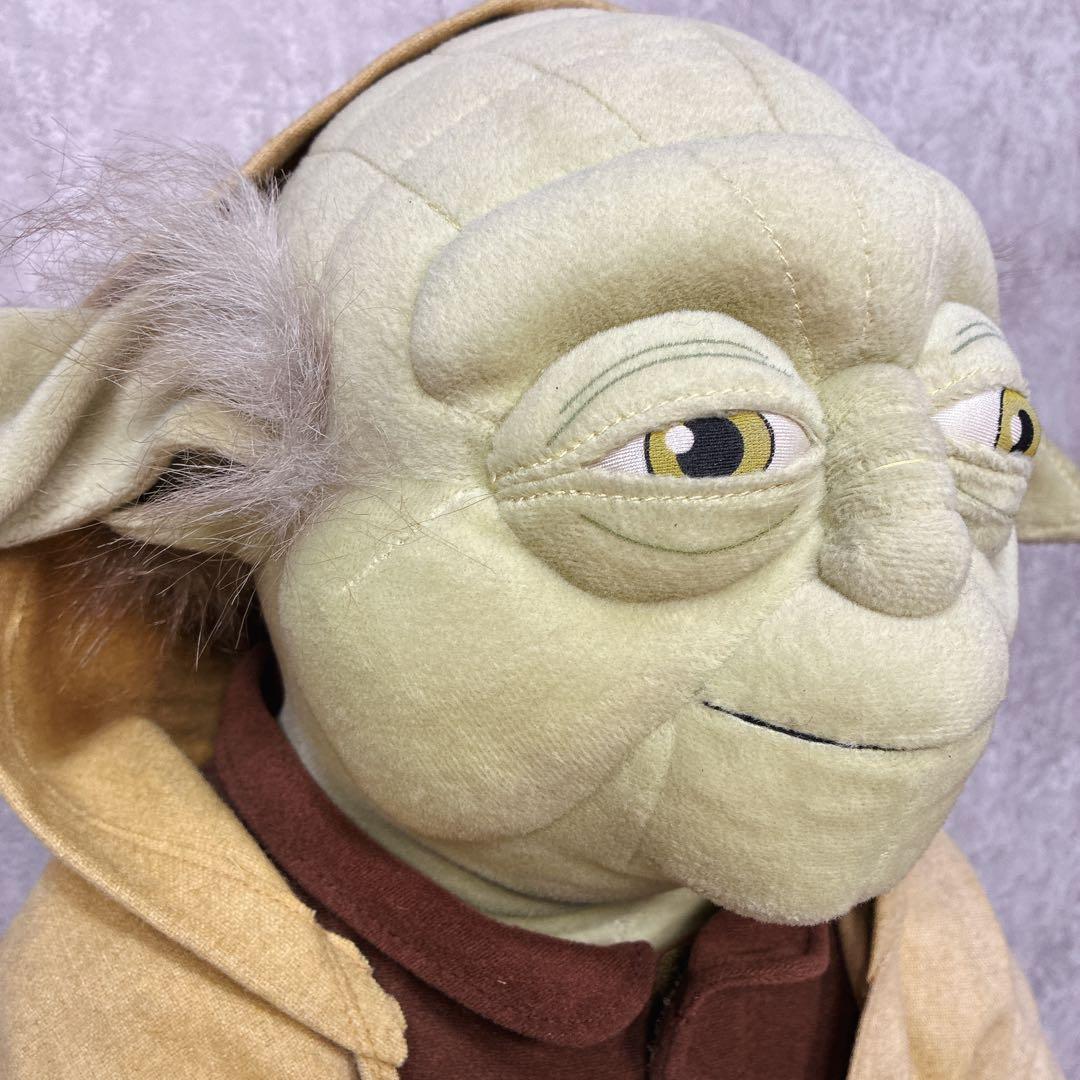 ヨーダ風 等身大 約66㎝ ぬいぐるみ ノーブランド タグ無し リアルサイズ