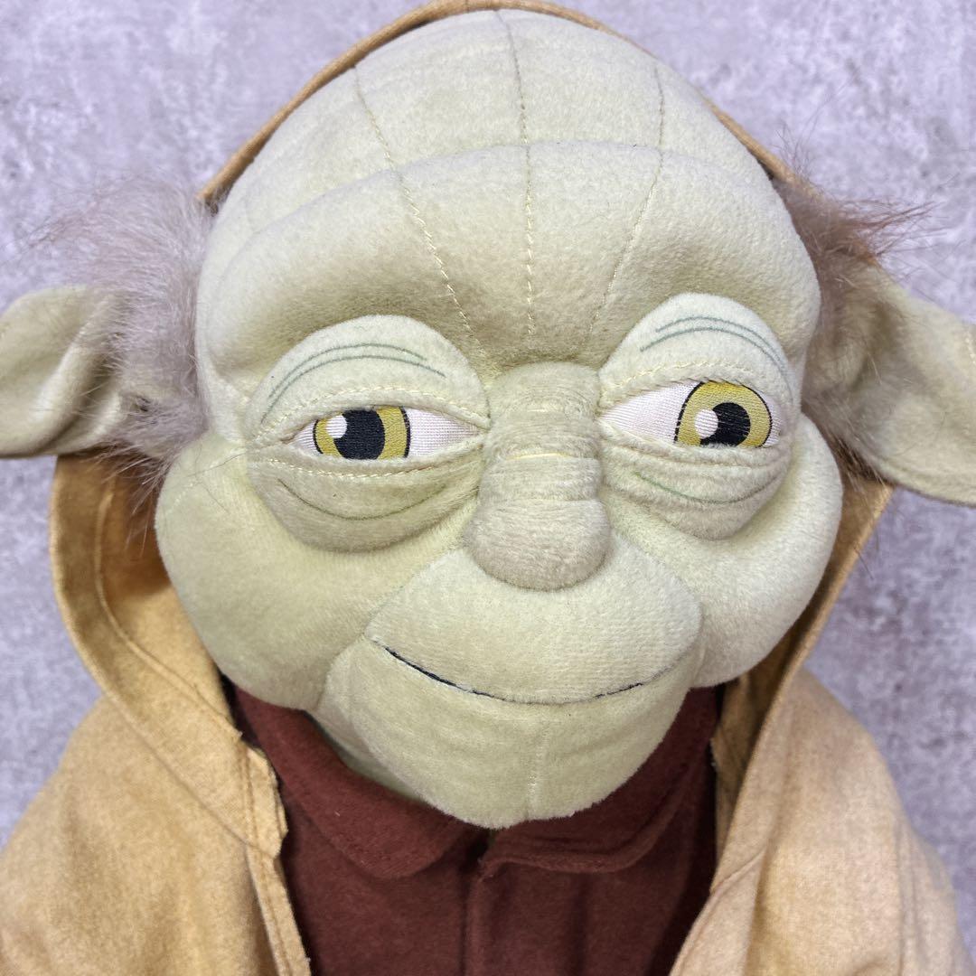 ヨーダ風 等身大 約66㎝ ぬいぐるみ ノーブランド タグ無し リアルサイズ